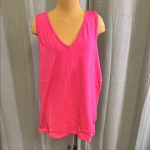 Zenana Vibrant Pink Sleeveless Women's Top
